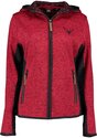 OS-Trachten-Dames-gebreid-fleece-jas-met-capuchon-rood