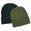 Knitted-Beanie-Green-or-Black