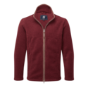 Shooterking-Oxford-Polartec-Fleecejacke-bordeaux-Herren