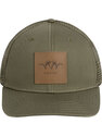 Blaser-Leather-Badge-Casquette-Dark-Oliv