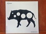 Schietkaart-Paper-Target--Wild-zwijn-14-x-14-cm